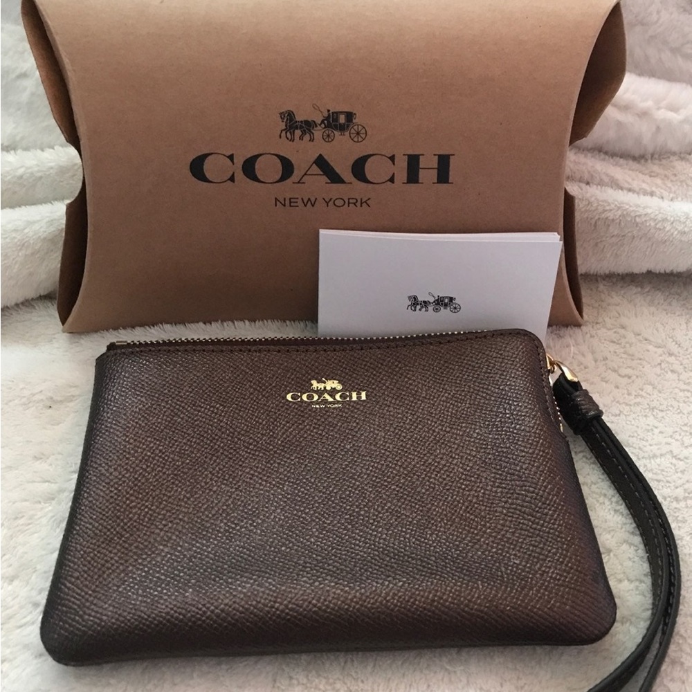Coach wallet wristlet